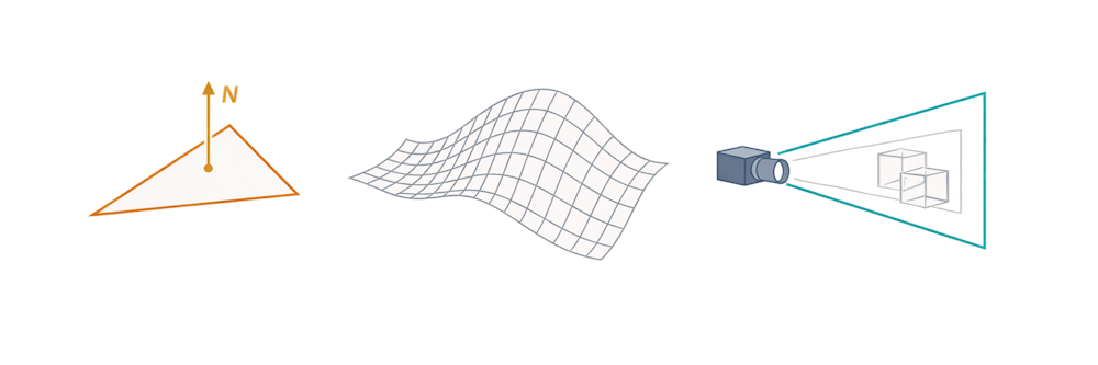 before the mesh